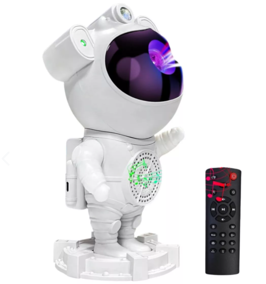 Proyector Astronauta con bluetooth