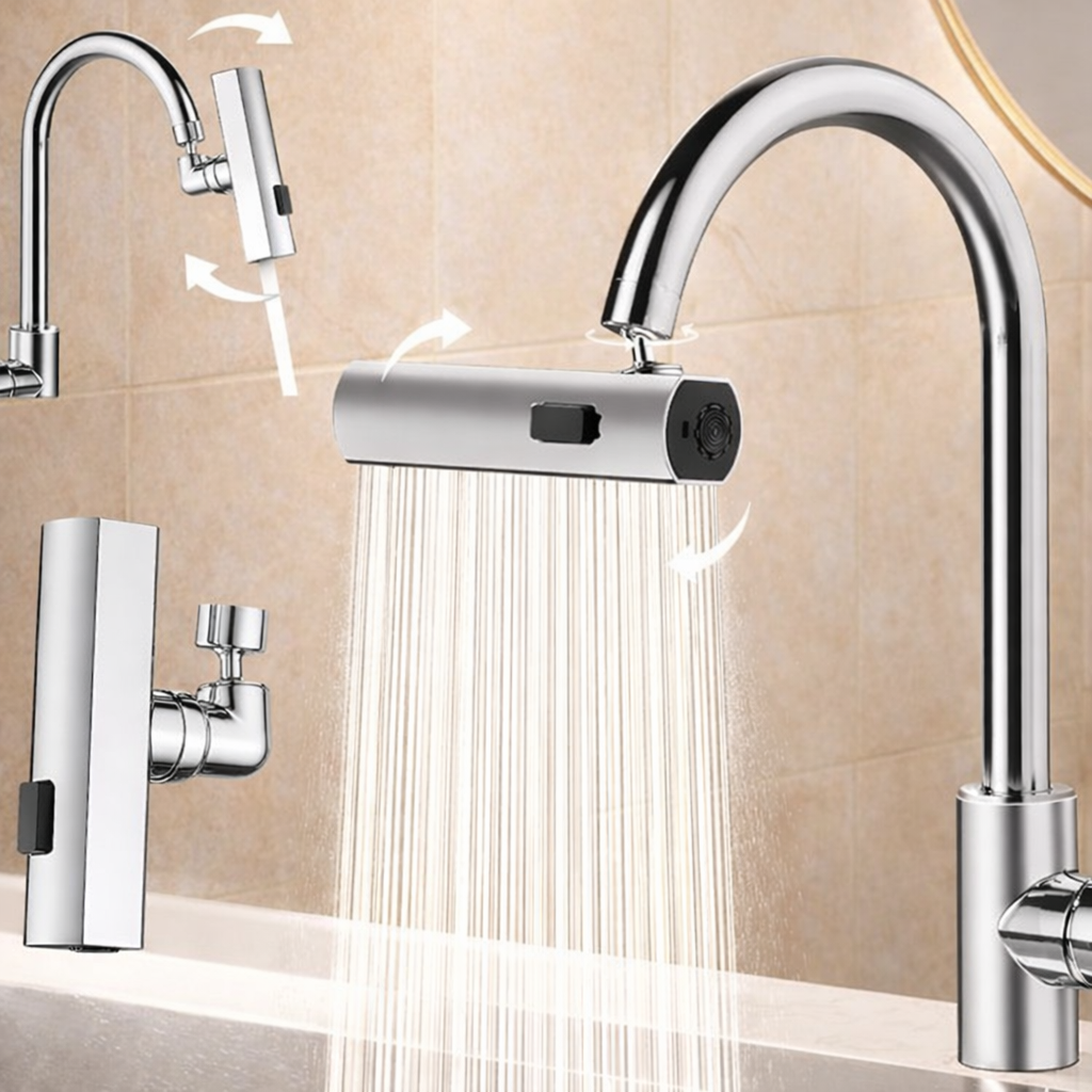 GRIFO EXTENSOR AHORRADOR 4 EN 1