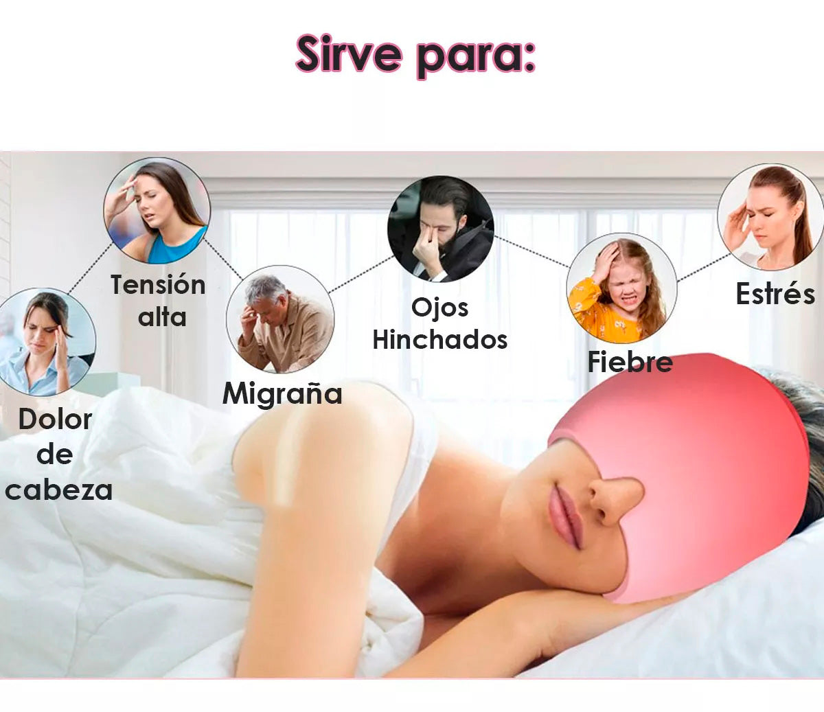 Gorro De Gel Para Aliviar El Dolor De Ca