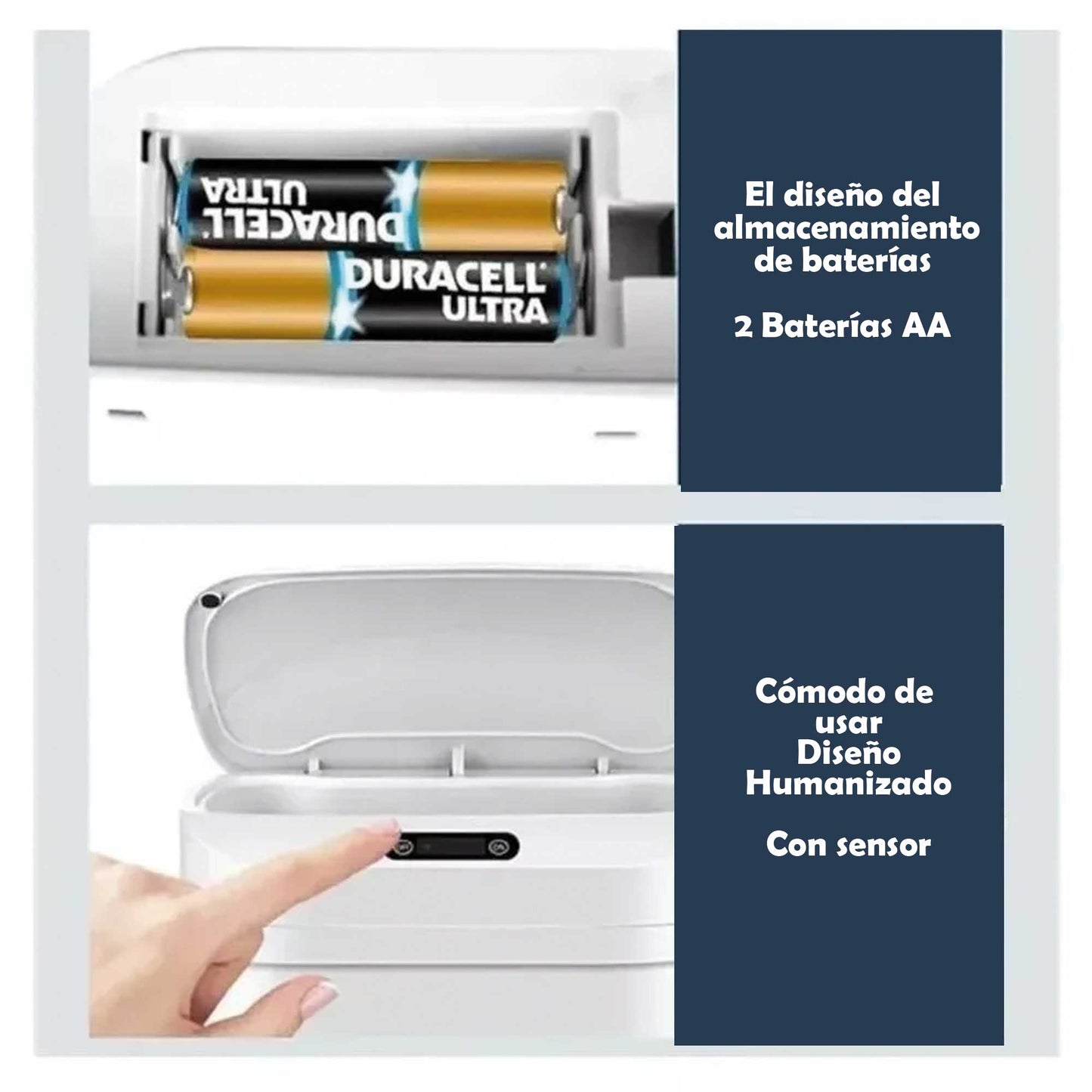 Caneca plegable con apertura automática